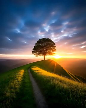 Erwachende Landschaft