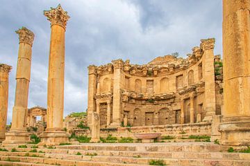 Jerash in Jordan by Antwan Janssen