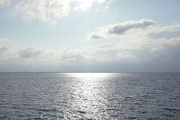 zon op het water