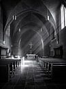 Light falling through church windows by Paul Beentjes thumbnail