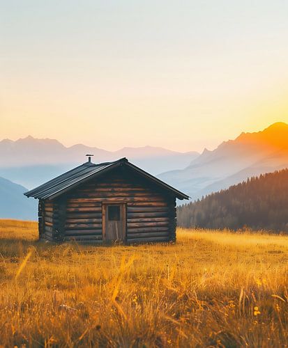Dolomites: Radiant sunrise