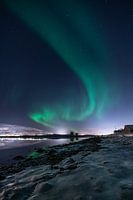 Dancing Aurora Borealis