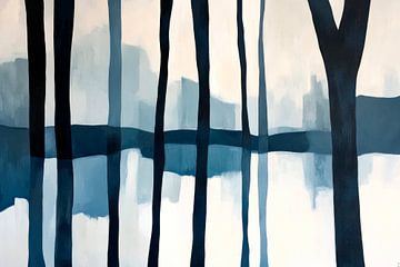 Forest reflection by Poster Art Shop