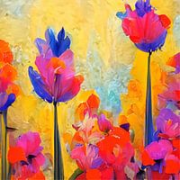 Kunst bloem