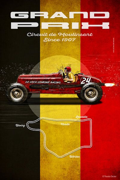 Grand Prix de Moulinsart portrait format by Theodor Decker