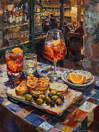 Sangria evening in Spain by Erika Kaisersot