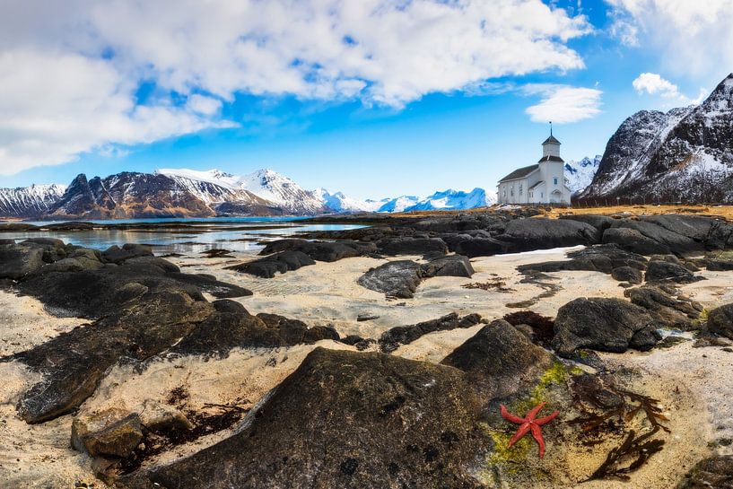Church in Lofoten by Dieter Meyrl