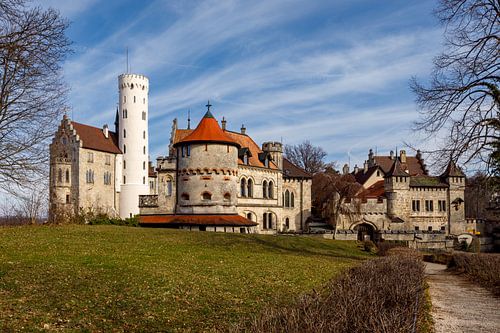 Lichtenstein Castle in Baden Württemberg