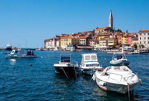 Oude stad Rovinj Stad in Kroatië