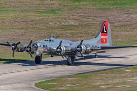 Boeing B-17 Flying Fortress "Yankee Lady". by Jaap van den Berg