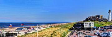 Phare de la plage d'Egmond aan Zee