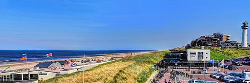 Egmond aan Zee Strand Vuurtoren Panorama