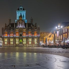 Stadhuis van Delft von Iman Kromjong