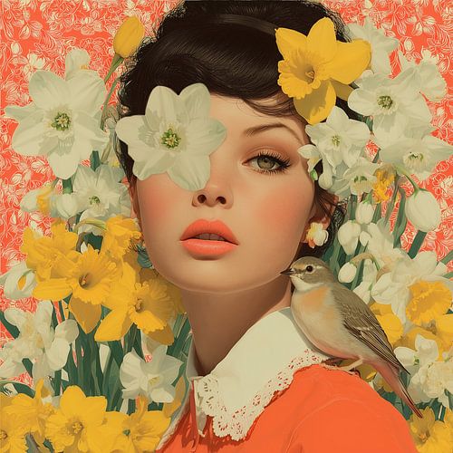 Spring muse by Mirjam Duizendstra