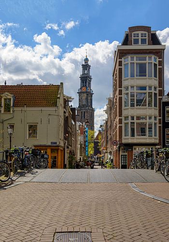 The most beautiful tower in Amsterdam