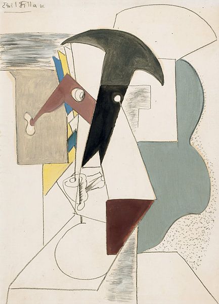 Emil Filla, Hoofd, 1920 van Atelier Liesjes