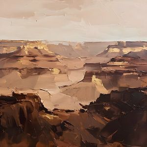 Beige Grand Canyon