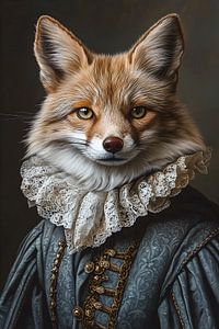 Der edle Fuchs: Eine bezaubernde Kombination aus Tier und edler Eleganz