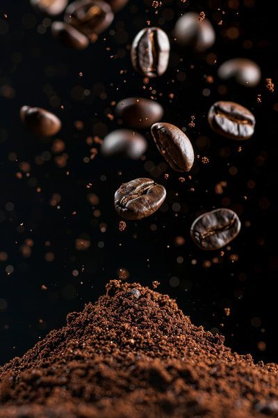Coffee beans - wall mural for coffee lovers by Poster Art Shop