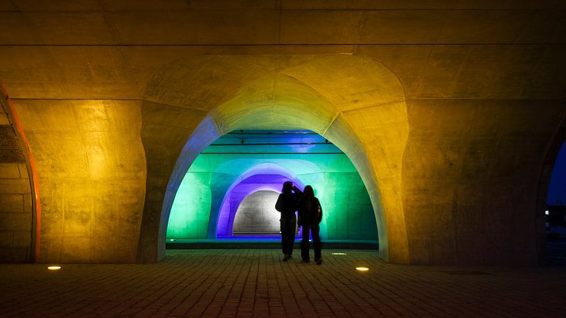 Bunter Tunnel von Els F.