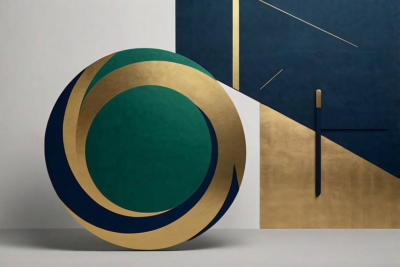 Geometric minimalist artwork by Art & Soul Creations