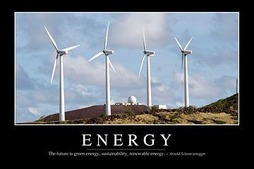 STK107098M-Energie: Inspirerende Citaat en Motiverende Poster van Stocktrek Images