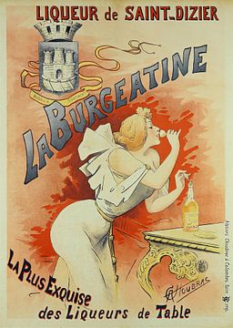 Alfred Choubrac - La Burgeatine (1880-1900) van Peter Balan