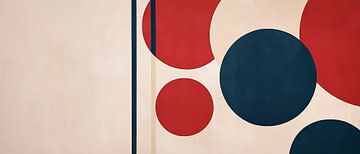 Formes géométriques en couleurs sur Poster Art Shop