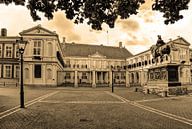 Palace Noordeinde The Hague Netherlands Sepia by Hendrik-Jan Kornelis thumbnail