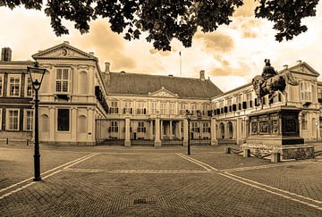 Palais Noordeinde La Haye Pays-Bas Sepia sur Hendrik-Jan Kornelis