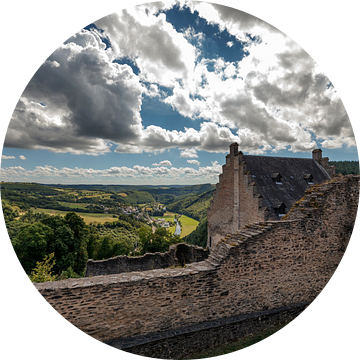 Het kasteel Bourscheid Luxemburg van Rob van der Teen