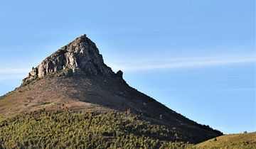Botmaskop Berg in Stellenbosch van Werner Lehmann