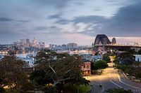 Sydney met de Harbour Bridge en North Sydney