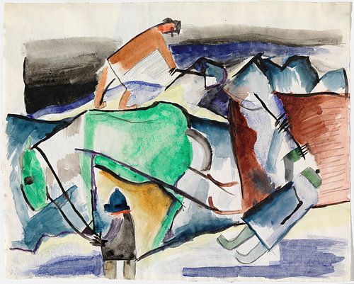 Sulho Sipilä - Winterlandschap (1917 - 1923)