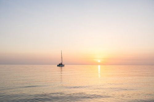 Zonsopkomst aan de Spaanse Costa