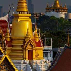 The splendour of the temple and the glow of the city by Walter G. Allgöwer