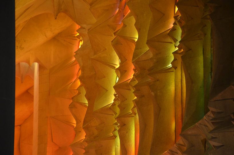 Sagrada Familia Barcelona by Greetje Dijkstra