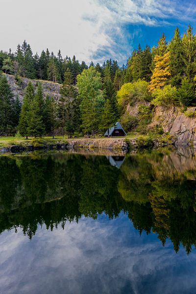 Herbstliche Idylle am Rennsteig von Oliver Hlavaty