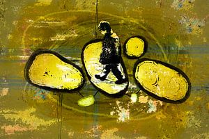 Graffiti-Junge. Pop-Art. Zeitgenössisch.