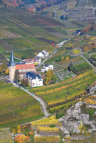 Herbst im Ahrtal bei Mayschoss,Rheinland-Pfalz,Deutschland