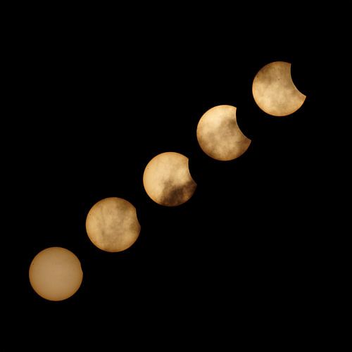 Les phases de l'éclipse, la danse cosmique