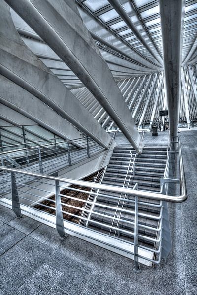 Gare de Liège par Albert Mendelewski