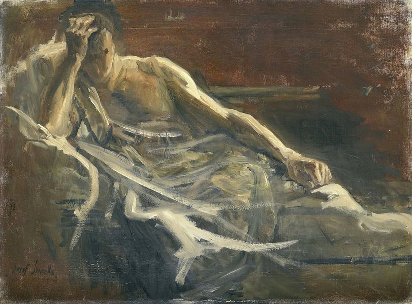 Saul, Jozef Israëls von Meisterhafte Meister