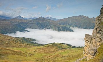 Blick vom Stubnerkogel bei Bad Gastein von Alexander Ließ