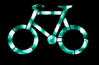 Fahrrad vor einer Ampel