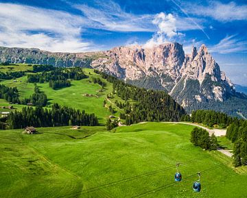 Seiseralm in Zuid-Tirol