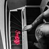 up the stairs by Mark Zanderink