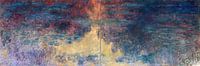 The Water Lily Pond in the Evening, Claude Monet by Masterful Masters thumbnail