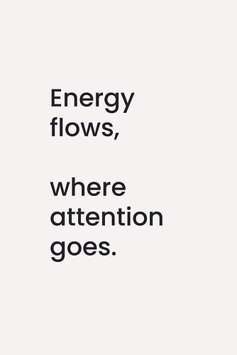 Energy Flows