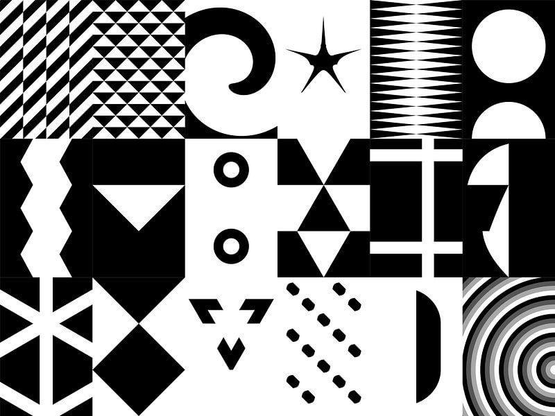 Black and white #2 von L.A.B.